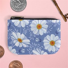 Chamomile Flowers Mini Coin Purse by goljakoff