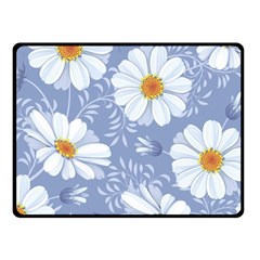 Chamomile Flowers Fleece Blanket (small) by goljakoff