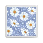 Chamomile flowers Memory Card Reader (Square) Front