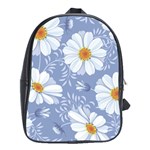 Chamomile flowers School Bag (XL) Front