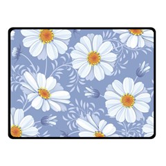 Chamomile Flowers Double Sided Fleece Blanket (small)  by goljakoff