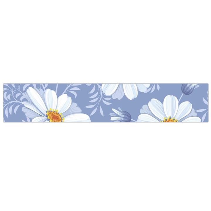 Chamomile flowers Large Flano Scarf 