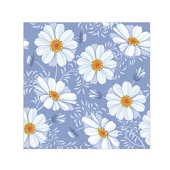 Chamomile Flowers Small Satin Scarf (square) by goljakoff