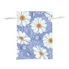 Chamomile Flowers Lightweight Drawstring Pouch (l) by goljakoff