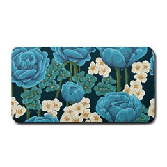 Blue flowers Medium Bar Mats