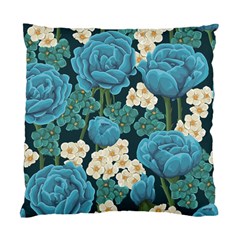 Blue Flowers Standard Cushion Case (one Side) by goljakoff