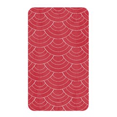 Red Sashiko Ornament Memory Card Reader (rectangular) by goljakoff