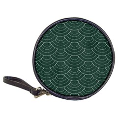 Green Sashiko Pattern Classic 20-cd Wallets by goljakoff