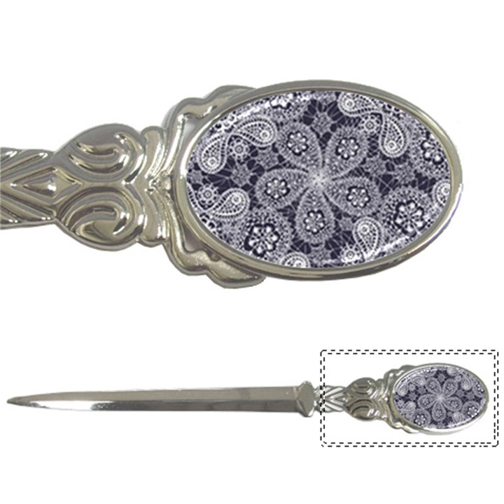 Flowers mandala ornament Letter Opener