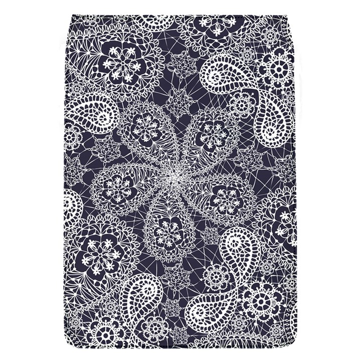 Flowers mandala ornament Removable Flap Cover (S)