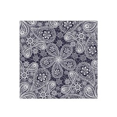 Flowers Mandala Ornament Satin Bandana Scarf by goljakoff