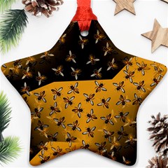 Pattern Abeilles Ornament (Star)