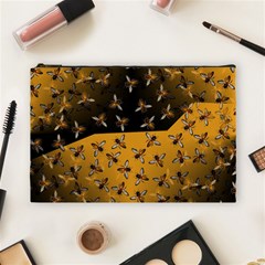 Pattern Abeilles Cosmetic Bag (Large)