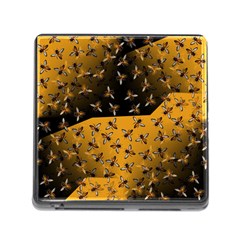 Pattern Abeilles Memory Card Reader (Square 5 Slot)