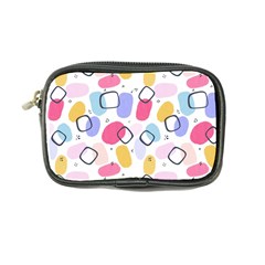 Watercolor Circles  Abstract Watercolor Coin Purse by SychEva