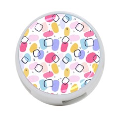 Watercolor Circles  Abstract Watercolor 4-port Usb Hub (two Sides) by SychEva