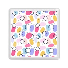 Watercolor Circles  Abstract Watercolor Memory Card Reader (square) by SychEva