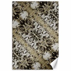 Vintage Ornate Interlace Pattern Canvas 20  X 30  by dflcprintsclothing