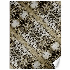 Vintage Ornate Interlace Pattern Canvas 36  X 48  by dflcprintsclothing