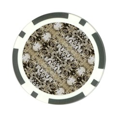 Vintage Ornate Interlace Pattern Poker Chip Card Guard by dflcprintsclothing