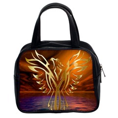 Pheonix Rising Classic Handbag (two Sides) by icarusismartdesigns