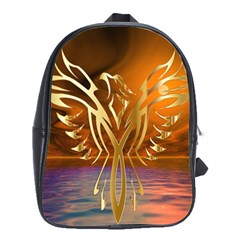 Pheonix Rising School Bag (large) by icarusismartdesigns