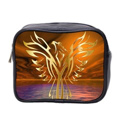 Pheonix Rising Mini Toiletries Bag (two Sides) by icarusismartdesigns