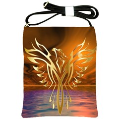 Pheonix Rising Shoulder Sling Bag by icarusismartdesigns