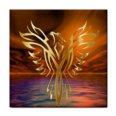 Pheonix Rising Tile Coaster by icarusismartdesigns