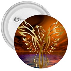 Pheonix Rising 3  Buttons by icarusismartdesigns