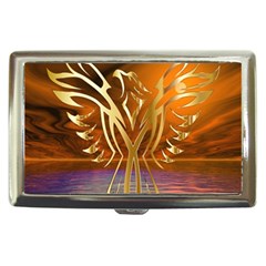 Pheonix Rising Cigarette Money Case by icarusismartdesigns