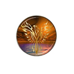 Pheonix Rising Hat Clip Ball Marker by icarusismartdesigns