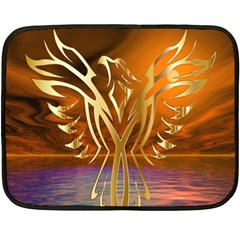 Pheonix Rising Fleece Blanket (mini) by icarusismartdesigns