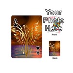 Pheonix Rising Playing Cards 54 Designs (Mini) Front - SpadeA