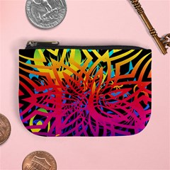 Abstract Jungle Mini Coin Purse by icarusismartdesigns