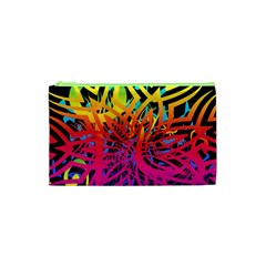 Abstract Jungle Cosmetic Bag (xs)