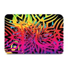 Abstract Jungle Plate Mats by icarusismartdesigns