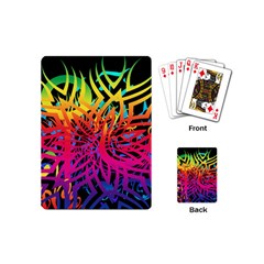 Abstract Jungle Playing Cards Single Design (mini)