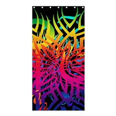 Abstract Jungle Shower Curtain 36  X 72  (stall)  by icarusismartdesigns