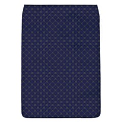 Motif Abstrait Bleu Fonce Removable Flap Cover (l) by kcreatif