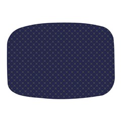 Motif Abstrait Bleu Fonce Mini Square Pill Box by kcreatif