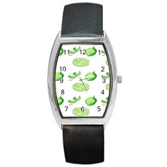 Lemon Barrel Style Metal Watch by Sparkle