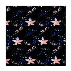 Sparkle Floral Tile Coaster by Sparkle