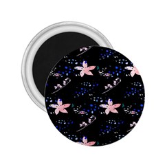 Sparkle Floral 2 25  Magnets by Sparkle