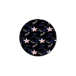 Sparkle Floral Golf Ball Marker (10 pack) Front