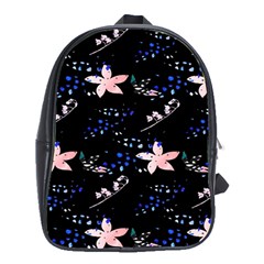 Sparkle Floral School Bag (xl) by Sparkle