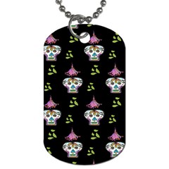 Skull Pattern Dog Tag (two Sides) by Sparkle