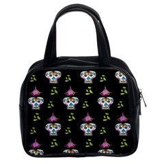 Skull Pattern Classic Handbag (two Sides) by Sparkle