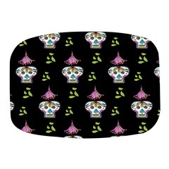 Skull Pattern Mini Square Pill Box