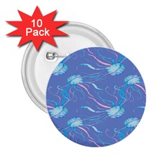 Jelly Fish 2 25  Buttons (10 Pack)  by Sparkle